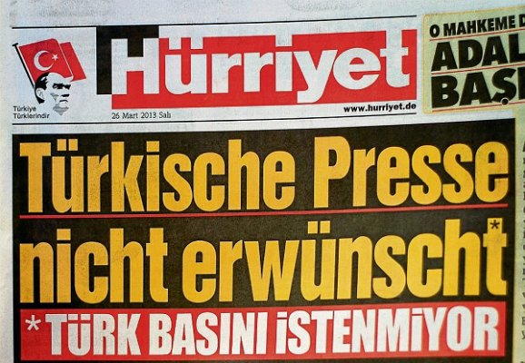 Hürriyet vycházející v Německu